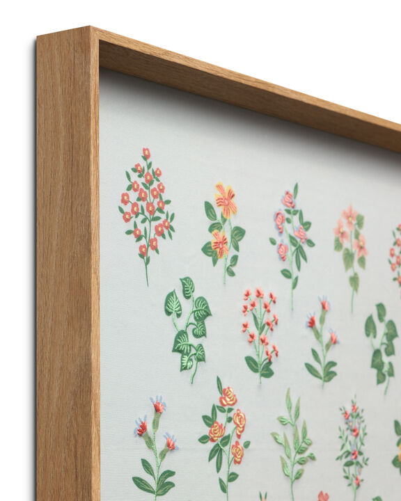 Hawthorne Mint Multi 2'1"x2'1" Wall Art
